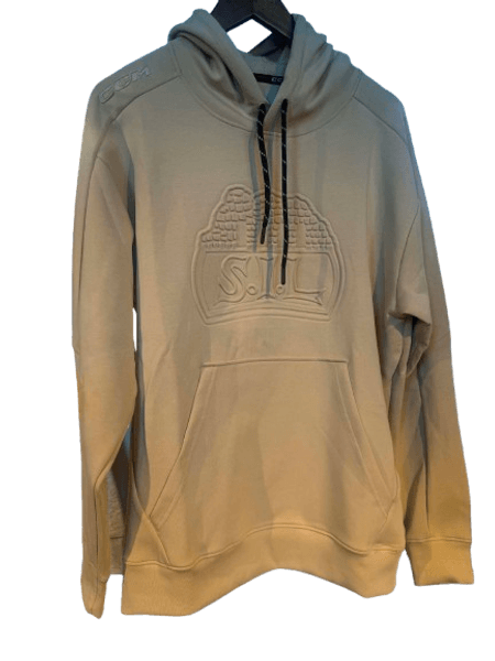 Hettegenser beige CCM Ton-i-ton logo